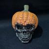 Vintage Artificial Skull Head Model Resin Skull Head Figurines  Halloween Decor Gifts