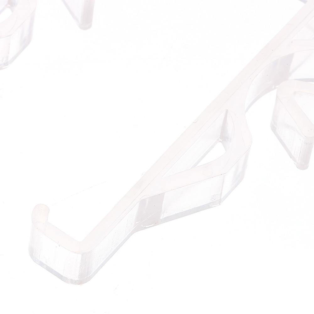 Clear Hidden Retainer Holder Clip 2.5inch Hidden Window Blind Clips  For Window Blind Valance