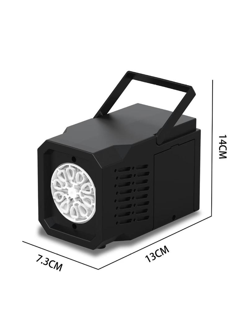 10-луновое полностью автоматическое выдувание пузырей, ручная электрическая машина для выдувания пузырей, игрушка для улицы, день рождения, без батареек и мыльной воды