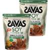 SAVAS Soy Protein 100, Cocoa Flavor, 900g, Meiji (x 2)