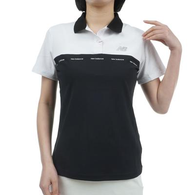 Футболка-поло с коротким рукавом для гольфа Quick x Black 1 женская (Впитывает пот, сушит, растягивается) / 012-4160501 010_Белый [М]