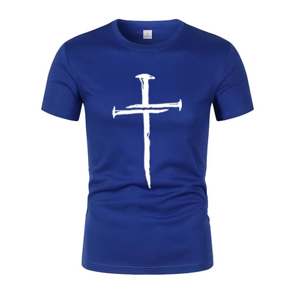 Мужская летняя новая ретро-футболка с короткими рукавами для кросса, повседневная спортивная одежда для фитнеса и бега, быстросохнущая уличная футболка Network Eye