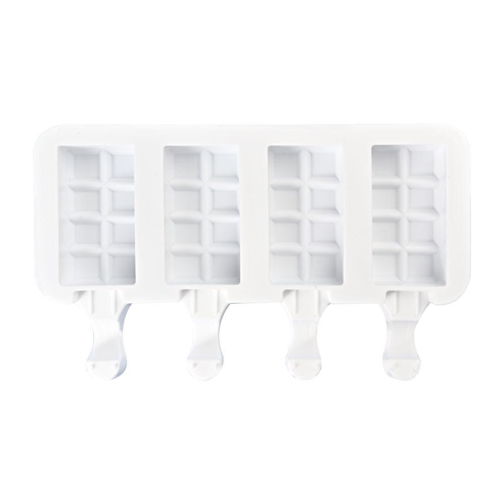 MIT 3/4 Отверстие Форма Сердца Силиконовая Форма Для Мороженого Полоска Устройство Для Приготовления Мороженого Лоток Для Кубиков Многоразовые Формы Для Мороженого