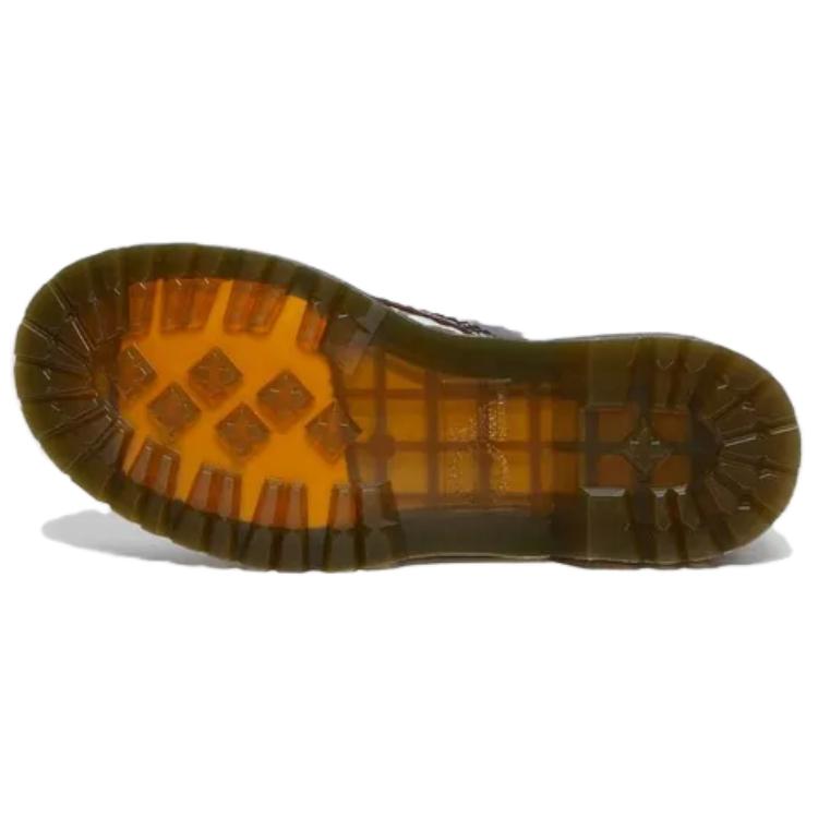 Dr. Martens 1460 Pascal Fashion Versatile Boots Women Boots Black White 26456002