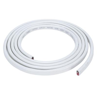 Морской провод 8 AWG 10 футов Кабель с изоляцией OFC 2 жилы Многожильный ПВХ Электрический провод для лодок 600 В для автомобилей, автодомов, яхт