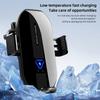 A9 Wireless Phone Charger Mount Clamp Auto-Sensing Cell Phone Clip Bracket Holder for Car Air Vent