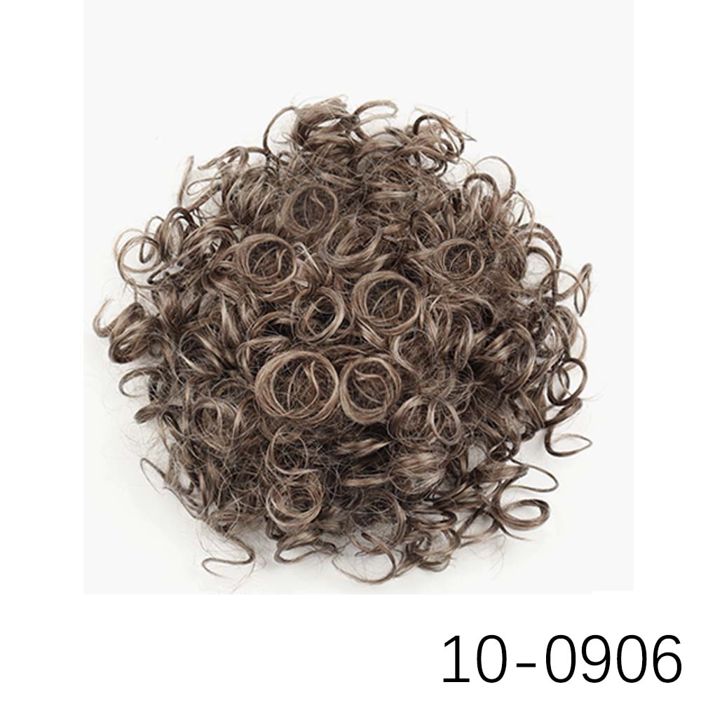 MISS WIG Синтетический беспорядочный пучок волос, 60 г, эластичный шнурок, свободные вьющиеся волосы, булочки, наращивание парика для женщин, косплей