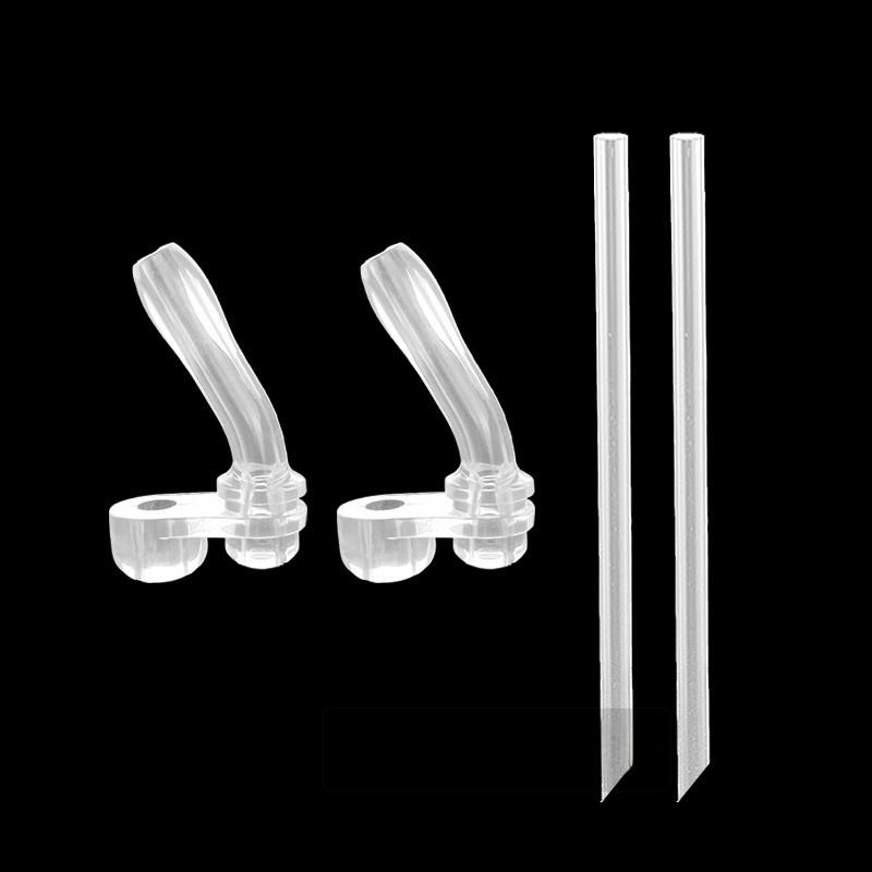 HQ Tiger Mountain Double Drink Straw Cup Silicone Replacement Straw Water Bottle Direct Drinking Straw Mug Accessories
