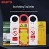 Scaffold Site Safety Overhaul: Fire Extinguisher Inspection and Warning Label Tag
