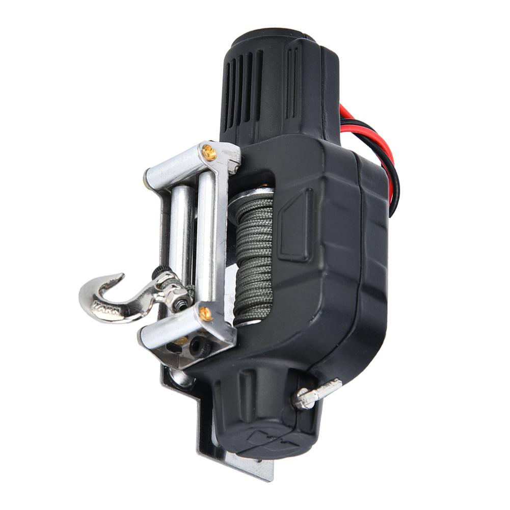 110 Радиоуправляемая лебедка для краулера Пульт управления Приемник для SCX10 D90 D110 TF2 для TRX4Черный