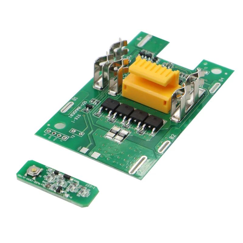 BL1830 10 X 21700 Li-ion Корпус аккумулятора Печатная плата Зарядная плата защиты Корпус Коробка BL1845 Для MAKITA 18V 6.0Ah 8.0Ah Корпуса