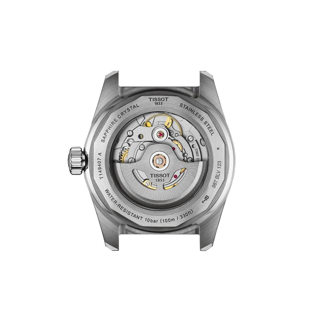 Tissot Мужские модные часы из нержавеющей стали с белым циферблатом T149.407.11.031.00