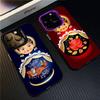 Матрешка Милый Чехол для Телефона для iPhone 17 16 15 14 13 Pro Max Plus Матовый Цветная Задняя Крышка