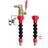 Universal Flexible Water Nozzle for Cutting & Grooving Machines - Dustproof Spray Head for Marble Saw Blade Cooling
