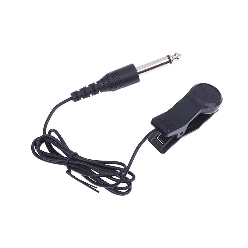 Универсальный клипсовый акустический звукосниматель для гитары, контактные микрофоны, пьезозвукосниматель для скрипки, банджо, мандолины, укулеле, музыкального инструмента