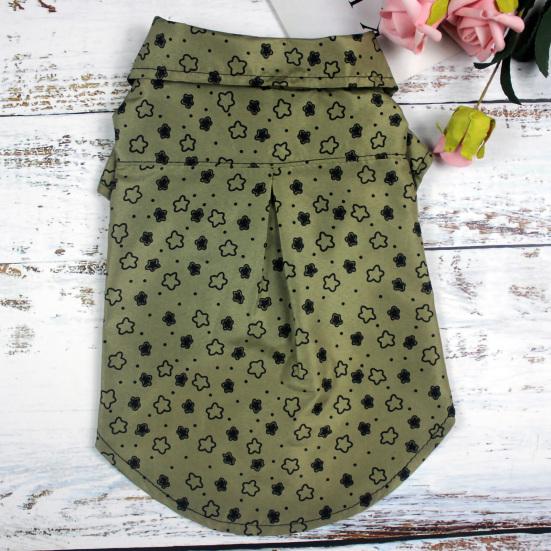 Одежда для домашних животных, износостойкий летний свитшот из полиэстера для щенков с уникальным рисунком, одежда для домашних животных на каждый день