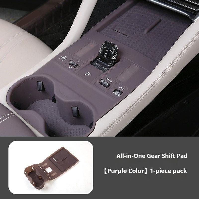 For BYD Song Plus Seal U Sealion 6 Gear Shift Pad Silicone All Inclusive Central Control Button Protection Cover Accessories