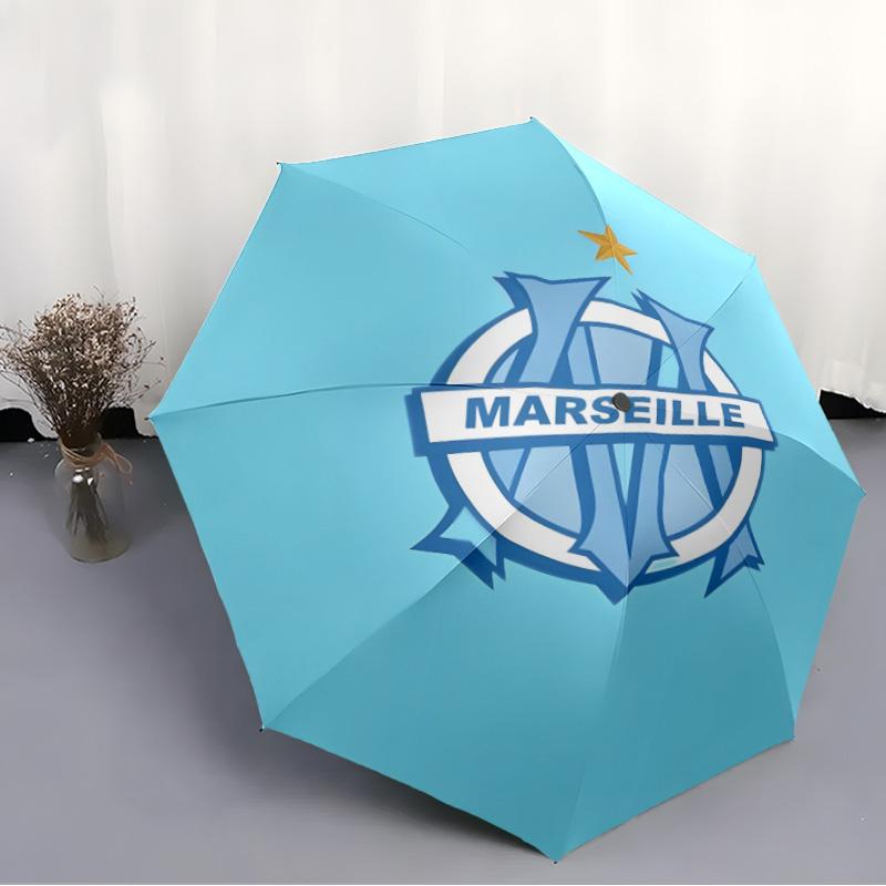 1pc Marseille Umbrella, Sun Protection, And UV Shielding. It Has Eight Sturdy Ribs for Outdoor Use And Perfect As a Holiday Gift