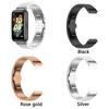 17.6cm Luxury Wrist Watch Strap Fashion Stainless Steel Metal Smart Watch Band Compatible For Huawei