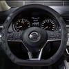 D-образный чехол на руль из искусственной кожи для Nissan Rogue/Rogue Sport 2016 2017 2018 X-Trail 2017-стайлинг автомобиля