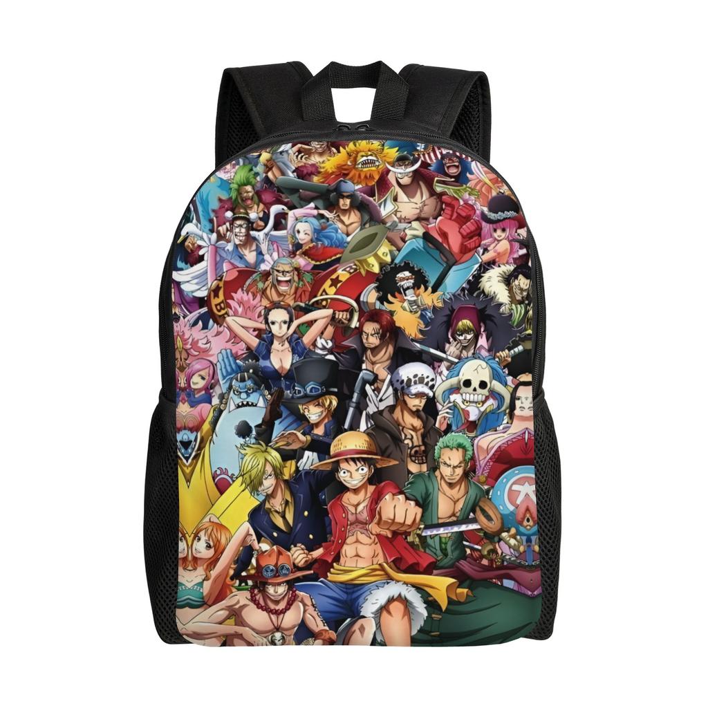 Рюкзак для путешествий One Pieces Женский Мужской Школьный Компьютерный Сумка для книг Манга Студент Колледжа Повседневный Рюкзак Сумки