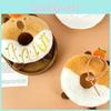 Capybara Doughnut Plush Stuffed Toy Animal Keychain Room Decoration Kid Gifts