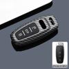 ABS Карбоновый чехол-сумка-оболочка для автомобильного ключа Q8 RSQ8 A6 C8 S6 RS6 A7 S7 RS7 A3 8Y A8 D5 4N RS E-tron GT Q4 Q7 4M Аксессуары