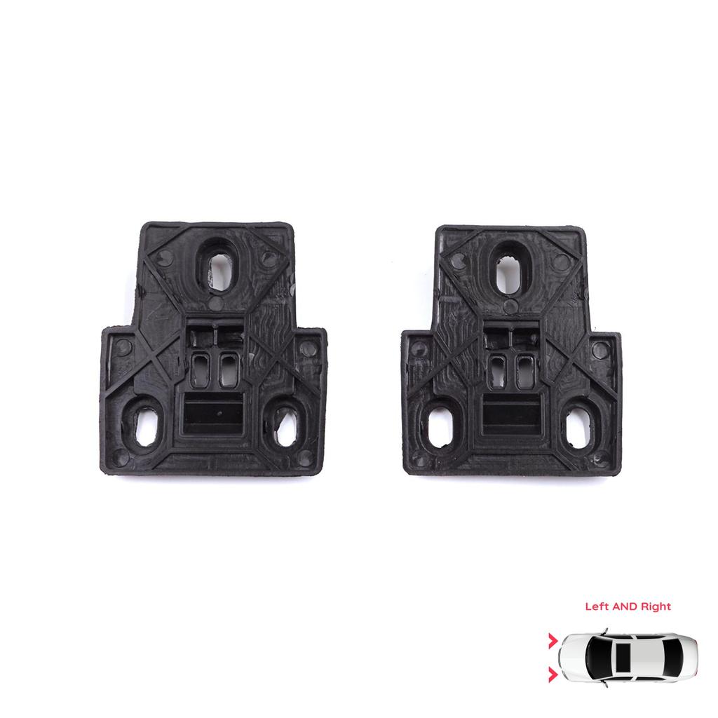 BHL587 Headlight Holder Repair Bottom Base Locking Bracket Set Left Right for Porsche Cayenne MK2 92A 958 2010-2014 7P5941149