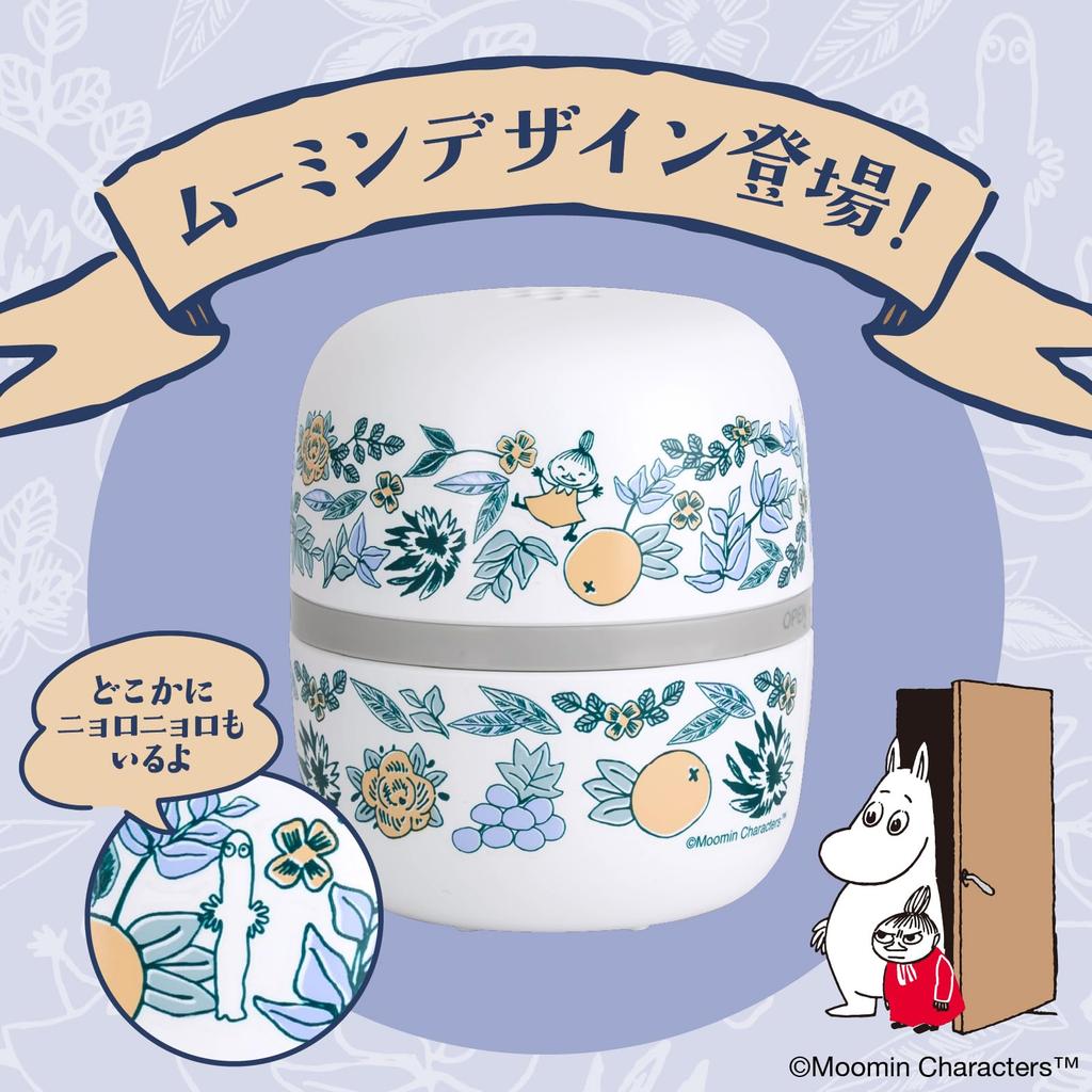 MOOMIN Mamoroom Moomin Collaboration Dust Mite Supply Insect Indoor Dust Mite 1 Unit Insect Control Repellent, 2-Month Set, Repellent, Stand-Type