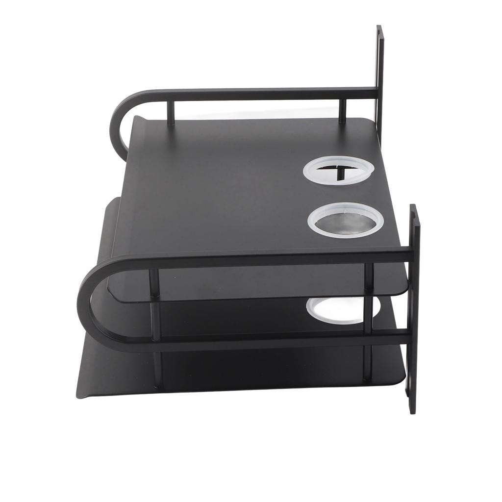 Двухслойная плавающая настенная полка, полка для ТВ-приставки, настенная полка для маршрутизатора, DVD-кабельной приставки для домашнего хозяйства