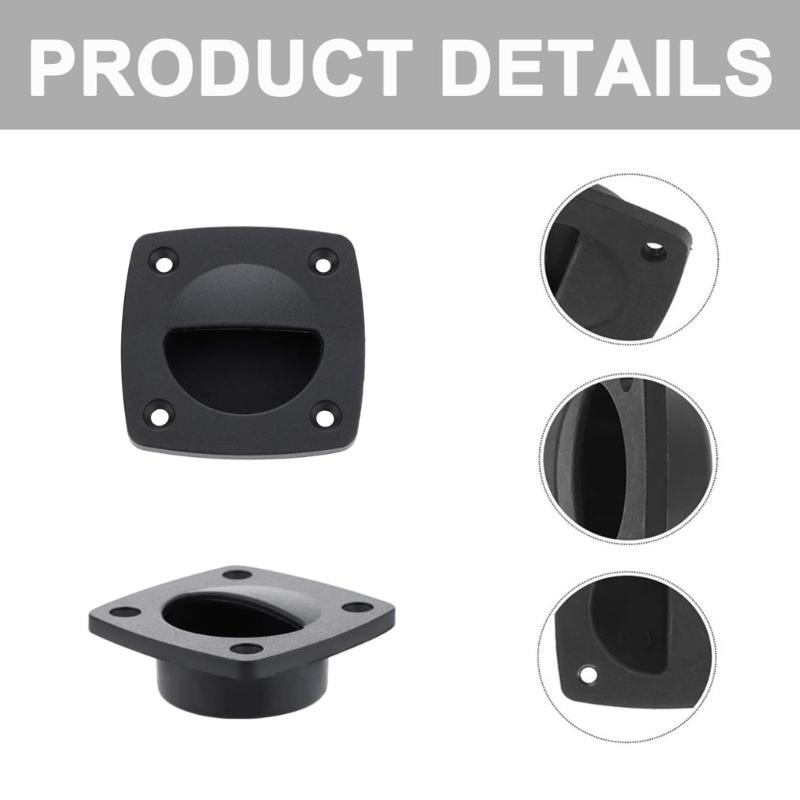 Pack Of 4 Marine Nylon Boat Hatches Pull Handles Corrosion Resistant Marine Hatches Lift Handles for Yachts & Sailboats