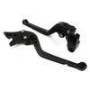 K62 Black (Black) Kawasaki Brake Clutch Levers 6 Levels Adjustment Fits W800 Zephyr 750 Zephyr 400/Chi ZRX400 Varios/II Estrela 650