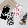 Для iPhone 4 5 5S 6 Plus Чехол для телефона Чернильная живопись Мягкая прозрачная силиконовая задняя крышка Для Apple iphone4 iphone5 5 S iphone6 6+ Funda