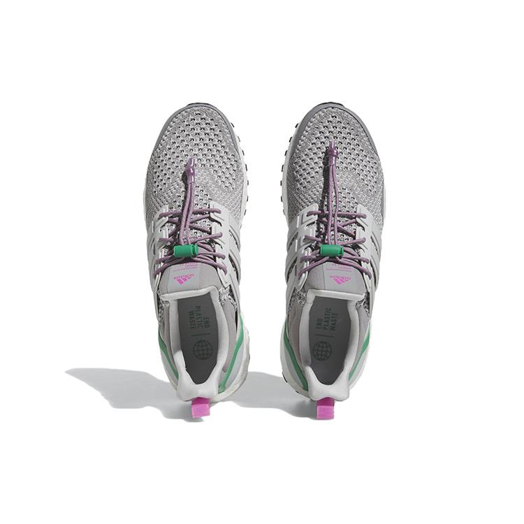 adidas ULT Ткань Нескользящие, Износостойкие, Легкие Низкие Беговые Кроссовки Мужские Бело-Серые HR0071