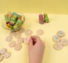 Wooden Button Rings For DIY Ø 60mm 50 Pcs