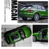 Welly 1/24 Porsche Macan Turbo SUV Alloy Car Diecasts & Toy Vehicles Car Model Miniature Scale Model Car Toy for Children