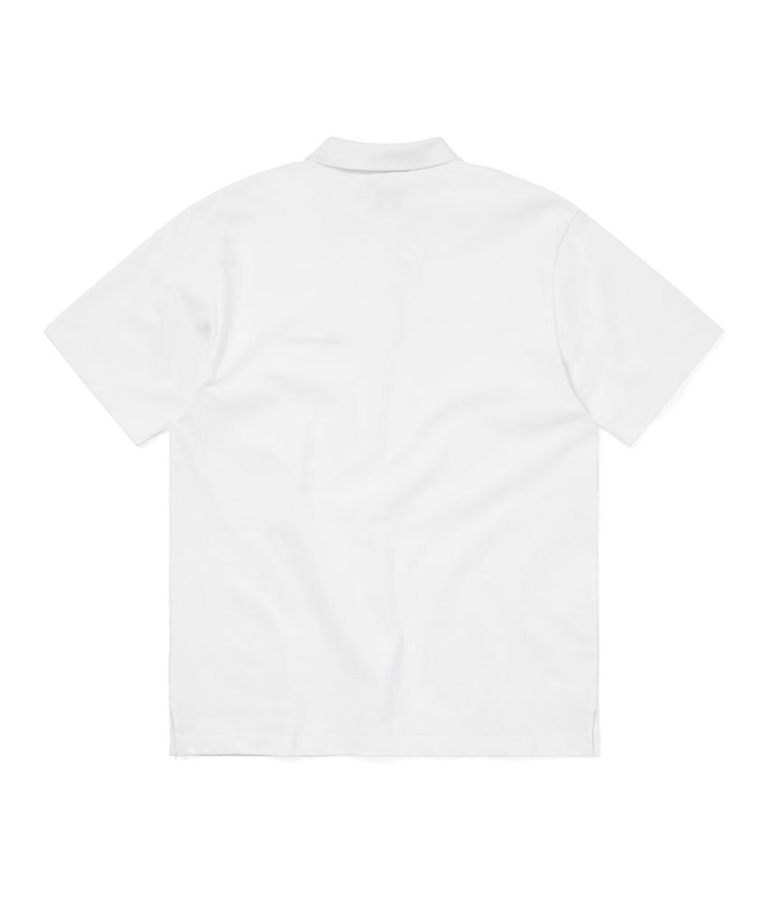 THISISNEVERTHAT Поло с коротким рукавом и логотипом T S/S Белый