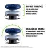 KontrolFreek Call of Warzone Performance Thumbsticks for PlayStation 4 and PlayStation 5 2 Duty (PS4) (PS5) High-Rise, Hybrid Blue/Gray