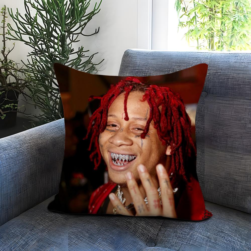 Популярная наволочка T-TTrippie Redd Удобная двусторонняя наволочка Идеально подходит для автомобиля, дивана, спальни и многого другого