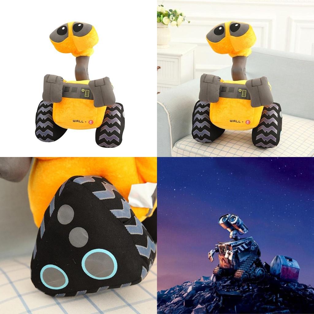 Charming Wall-e Robot Soft Plush Toy Stuffed Doll Ideal For Kids Fun And Play