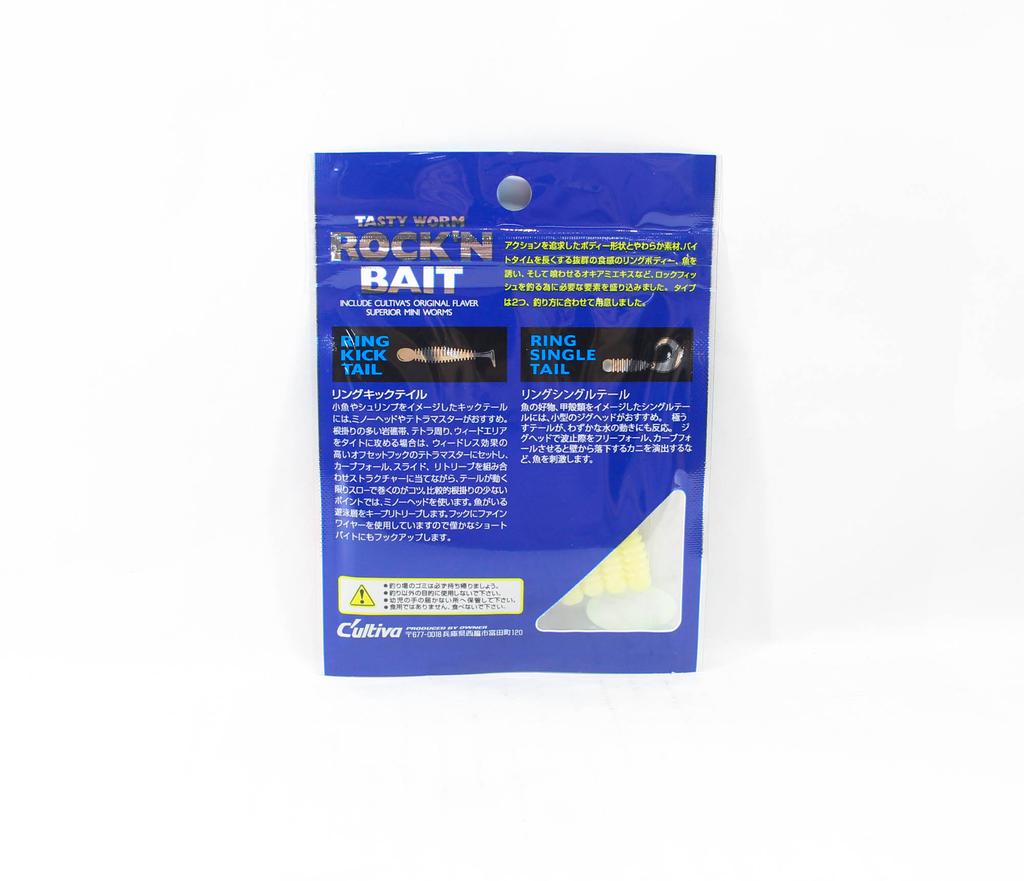 Owner Мягкая приманка RB-3 Ring Single Grub 12 шт. 1,5 дюйма 18 (2477)