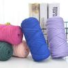 200 г Высокоэластичная полосатая пряжа для DIY-вязания: Вязаные пледы, коврики, корзины для хранения и многое другое