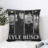 Decorative Pillow Covers Kyle Busch Merch Sofa Throw Pillow Case Cover Square Style Multiple Sizes