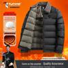 Woodpecker Men's Winter Business Casual Thickened Padded Jacket