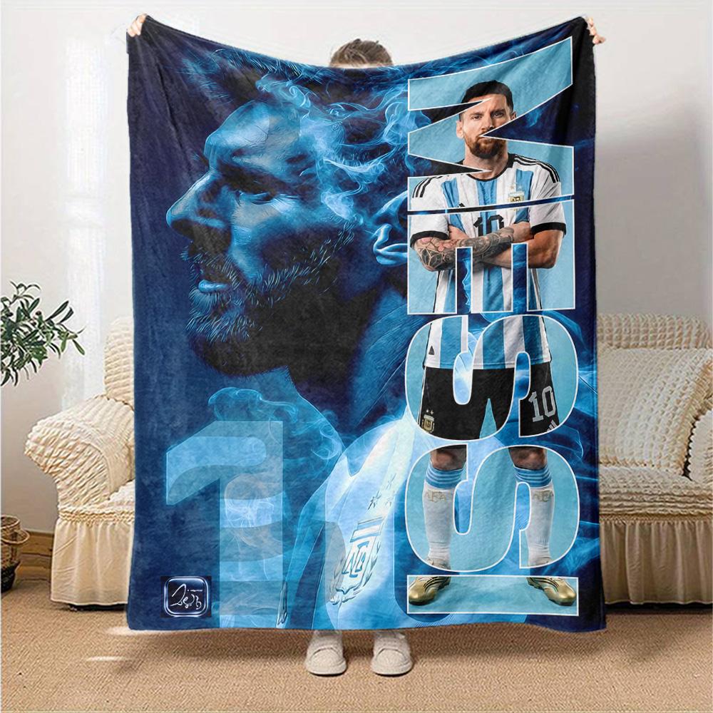 Goat Birthday Celebration Blanket Comfortable Great for Office Chair Sofa Seaside for All Seasons Playful Design