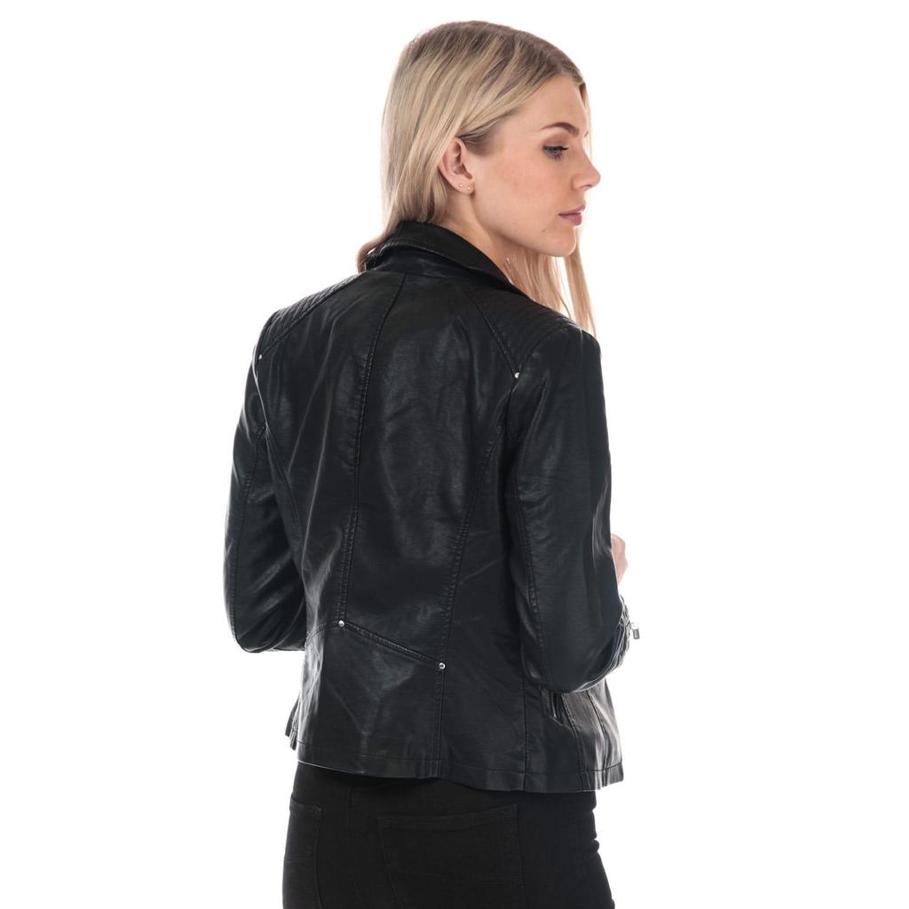 Only Womens/Ladies Gemma Faux Leather Biker Jacket