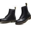 Classic Retro Men's and Women's Boots, Couple Soft Leather British Leather Short Boots