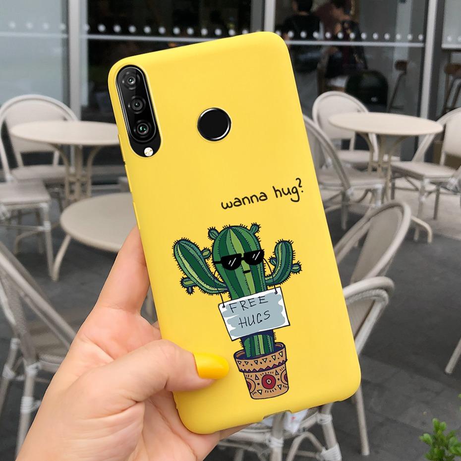 Flower Phone Cases For Huawei P30 Lite Pro Case Cover On Fundas Huawei P30 P30lite P 30 lite pro P30pro Cute Soft Silicone Cases