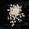 Высококачественная ручная работа, темпераментная роскошная брошь в виде снежинки с жемчугом, женская брошь в виде корсажа, элегантная брошь для пальто, корсаж