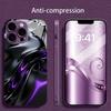 Черно-фиолетовый жидкий вихрь для чехла iphone Модный для coque iphone Чехол fundas Стекло для iPhone 17 16 15 14 13 12 pm Pro Plus